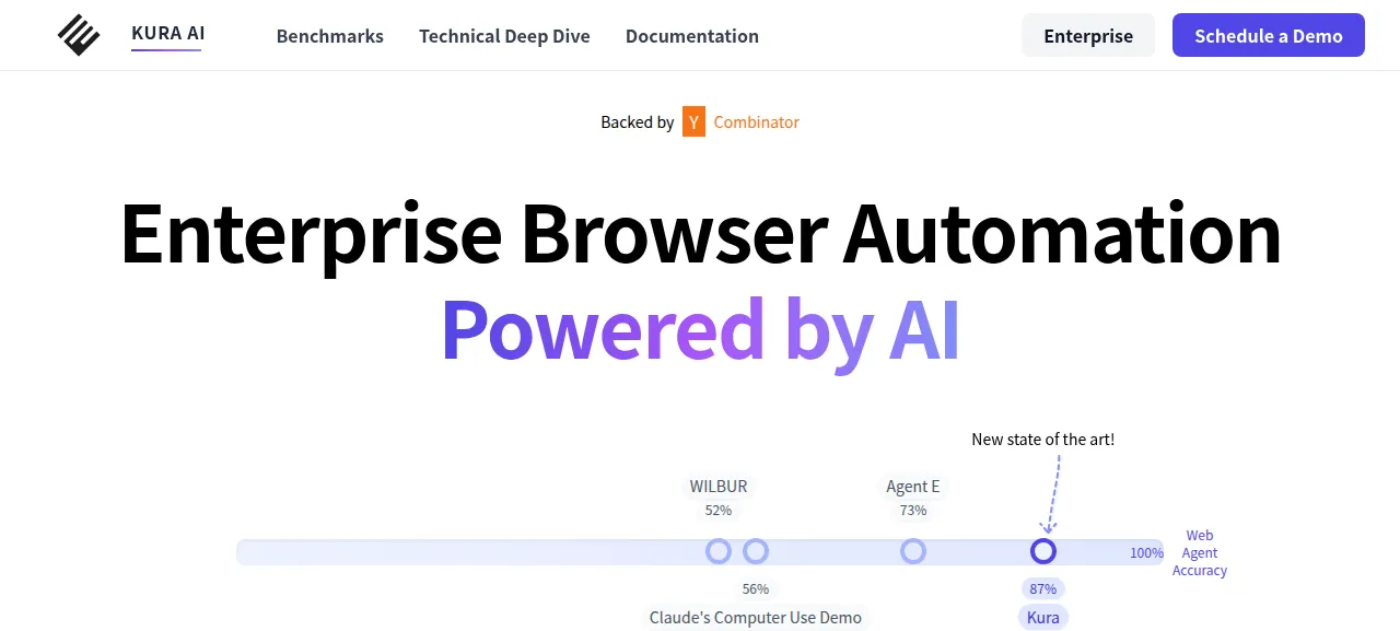 쿠라 AI 제품 화면